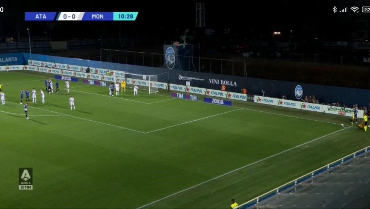 Atalanta Monza palle inattive Atalanta Monza palle inattive