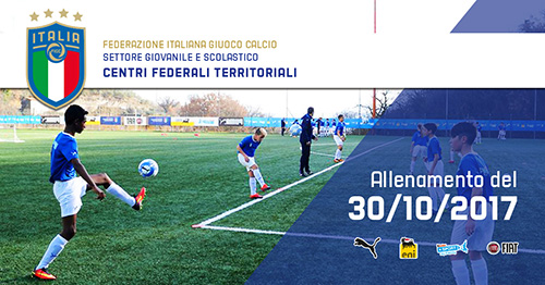 Allenamento del 30 Ottobre Centri Federali Territoriali