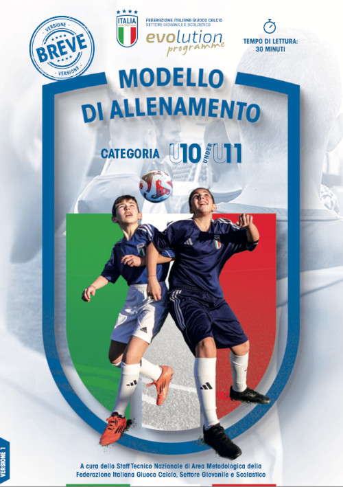 Modello di allenamento per la categoria Pulcini U10 U11