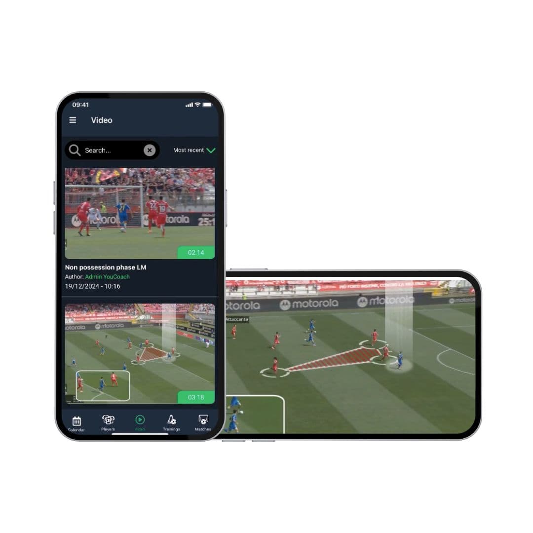YouCoachApp Video Analysis: guarda i video sullo smartphone YouCoachApp Video Analysis: guarda i video sullo smartphone