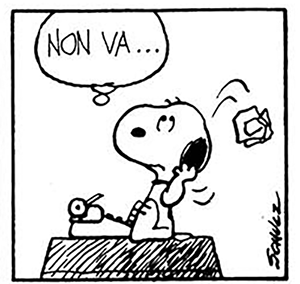 Snoopy non va non funziona