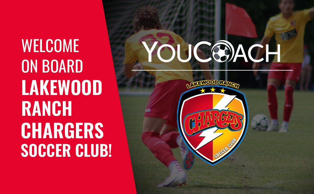 Lakewood Ranch Chargers Soccer Club Escolhe YouCoach para aprimorar a Área Técnica