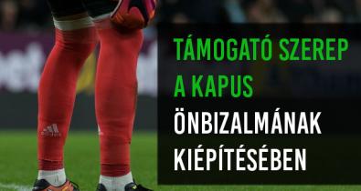 Támogató szerep a kapus önbizalmának kiépítésében